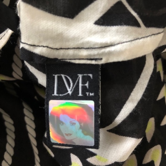 DVF Diane Von Furstenberg  Syrahni Silk & Cotton Tunic - Picture 8 of 8